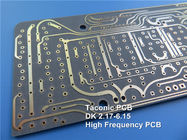 Takonisches TLX-6 Hochfrequenzleiterplatte 62mil 1.575mm PWB Rf-TLX-6 mit Immersions-Gold