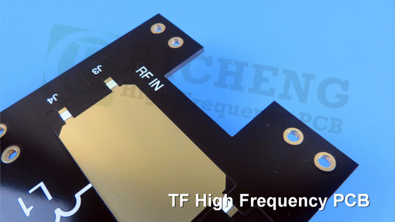 TF Hochfrequenz-PCBs - das glatte Oberflächenmaterial ohne Kupferbeschichtung